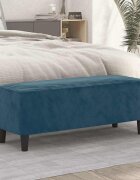 vidaXL Пейкасиня 100x35x41 см кадифе