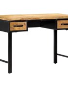 vidaXL Писалище 110x50x76 см масивно мангово дърво