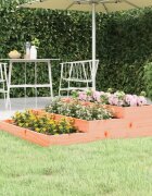 vidaXL Плантер 107x107x27 см масивна дугласка дървесина