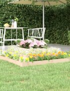 vidaXL Плантер 110x110x27 см борово дърво масив