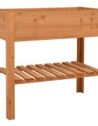 vidaXL Плантер 88x43x80 см чам