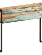 vidaXL Плантер 90x20x68 см регенерирано дърво масив