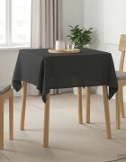 vidaXL Плат за маса Квадратна Тъмносиво 90 x 90 cm
