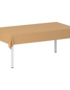 vidaXL Плат за маса Правоъгълна Бежово 140 x 220 cm