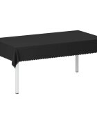 vidaXL Плат за маса Правоъгълна Тъмносиво 140 x 200 cm