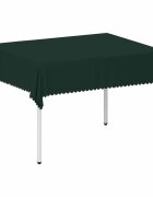 vidaXL Плат за маса Правоъгълна Тъмнозелено 140 x 160 cm