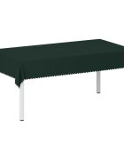vidaXL Плат за маса Правоъгълна Тъмнозелено 140 x 200 cm