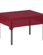 vidaXL Плат за маса Правоъгълна Виненочервен 140 x 180 см