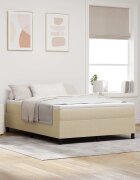 vidaXL Платформено легло Сивозелен 160 x 200 cm Кордюрова тъкан
