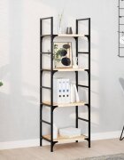 vidaXL Плаващ рафт 40x30x2 см необработен масив акация