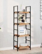 vidaXL Плаващи рафтове 4 бр. 60x30x4 см маслено обработени масивна дървесина акация