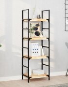 vidaXL Плаващи рафтове 4 бр. 60x30x4 см необработена масивна акация