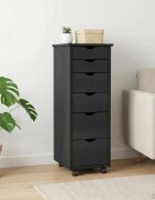 vidaXL Плъзгащ кабинет 34 x 39 x 935 см Солиден бор Сив