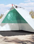 vidaXL Плажна палатка морскозелено бързо освобождаване водоустойчива
