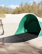 vidaXL Плажна палатка морскозелено изскачаща водоустойчива