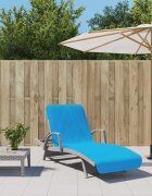 vidaXL Плажни кърпи 2 бр тюркоаз 75x200 см текстил 400 GSM