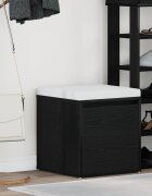 vidaXL Плика Черния дъб 405 x 40 x 40 см Инженерна дървесина