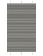 vidaXL Плисирана щора Антрацит 120x200 cm Ширина на плата 1194 cm