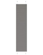 vidaXL Плисирана щора Антрацит 40x200 cm Ширина на плата 394 cm