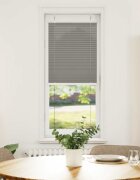 vidaXL Плисирана щора Антрацит 45x100 cm Ширина на плата 444 cm