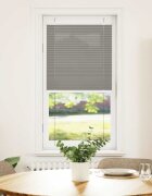 vidaXL Плисирана щора Антрацит 55x100 cm Ширина на плата 544 cm