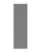 vidaXL Плисирана щора Антрацит 55x200 cm Ширина на плата 544 cm