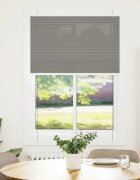 vidaXL Плисирана щора Антрацит 90x100 cm Ширина на плата 894 cm