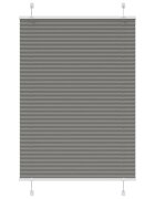 vidaXL Плисирана щора Антрацит 90x150 cm Ширина на плата 894 cm
