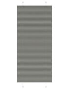vidaXL Плисирана щора Антрацит 95x200 cm Ширина на плата 944 cm