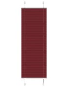 vidaXL Плисирана щора бордо червена 45x100 см ширина на плата 444 см полиестер