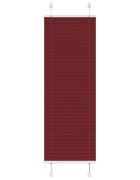vidaXL Плисирана щора Бордо червено 40x150 cm Ширина на плата 394 cm