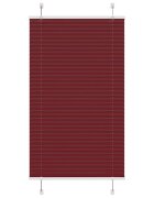 vidaXL Плисирана щора Бордо червено 80x150 cm Ширина на плата 794 cm