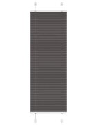vidaXL Плисирана щора черна 45x100 cm Ширина на плата 444 cm