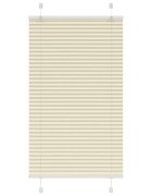vidaXL Плисирана щора Cream 80x100 cm Ширина на плата 794 cm
