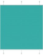 vidaXL Плисирана щора Petrol Green 120x150 cm Ширина на плата 1194 cm