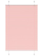 vidaXL Плисирана щора Розово 100x150 cm Ширина на плата 994 cm
