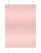 vidaXL Плисирана щора Розово 95x150 cm Ширина на плата 944 cm