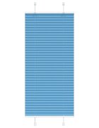 vidaXL Плисирана щора синя 65x150 см ширина на плата 644 см полиестер
