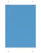 vidaXL Плисирана щора Синя 90x150 cm Ширина на плата 894 cm