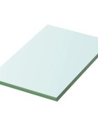 vidaXL Плоча за рафт прозрачно стъкло 20 x 12 см