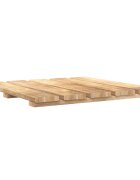vidaXL Плочка за decking 18 бр. Кафяво 50 x 50 cm