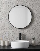 vidaXL Плочки от камъчета Таупе 30 x 30 cm Речни камъчета