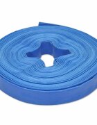 vidaXL Плосък маркуч 25 м 1" PVC за доставка на вода