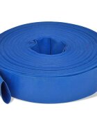 vidaXL Плосък маркуч 50 м 2" PVC за доставка на вода