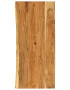 vidaXL Плот за баня акация масив 114x52x4 см