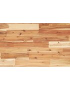 vidaXL Плот за баня маслен финиш 100x40x2 см масивно дърво акация