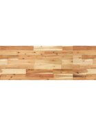 vidaXL Плот за баня маслен финиш 120x40x4 см масивно дърво акация