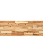 vidaXL Плот за баня маслен финиш 160x40x4 см масивно дърво акация