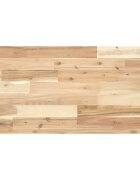 vidaXL Плот за баня необработен 100x40x4 см масивно дърво акация
