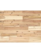 vidaXL Плот за баня необработен 100x50x2 см масивно дърво акация